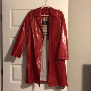 Burberry rain coat